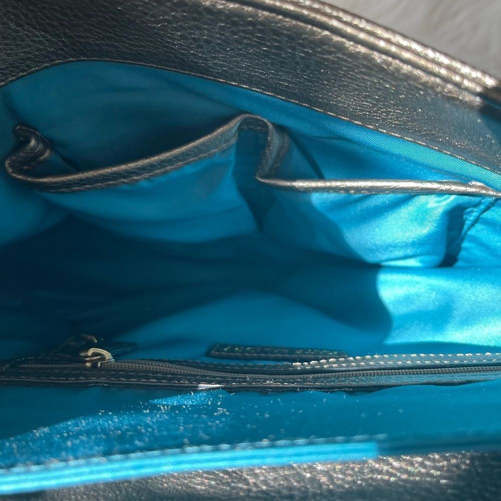 Kate Landry metallic bronze multi function should… - image 10